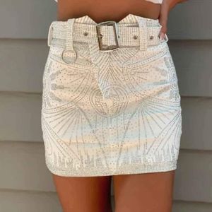 Rhinestone skirt